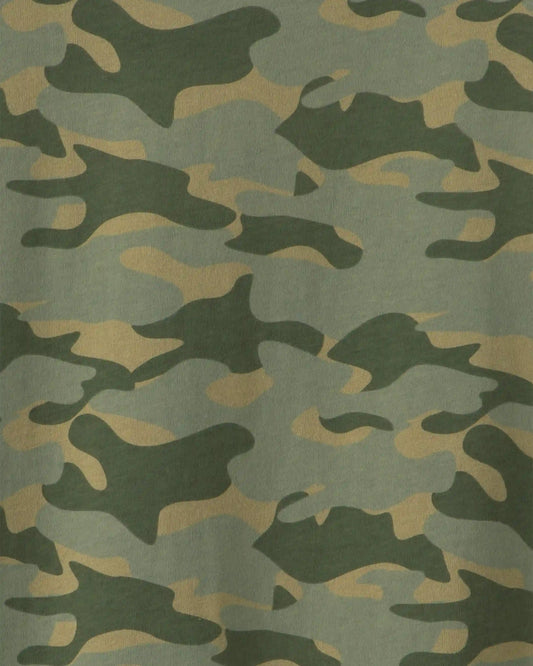 Boys Camo Long-Sleeve T-Shirt - Green