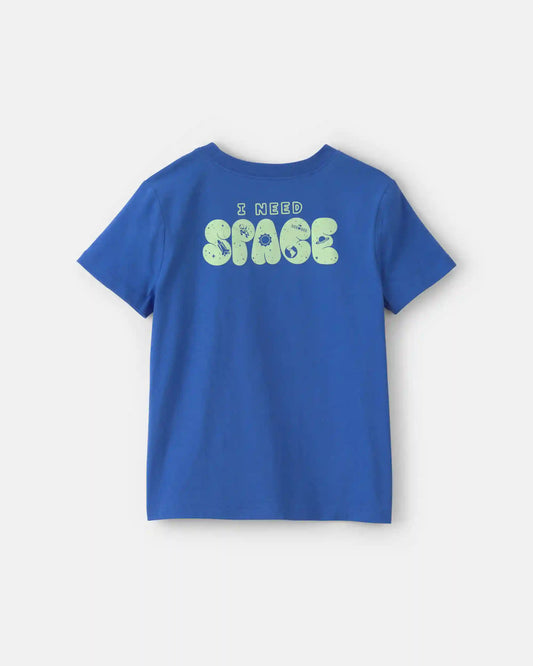 Boys Space Graphic Tee - Blue