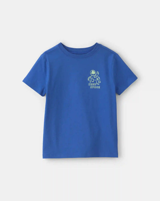 Boys Space Graphic Tee - Blue