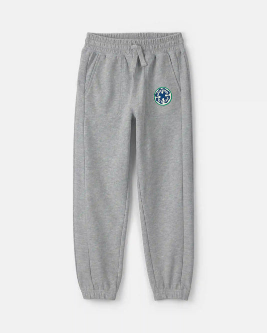 Boys French Terry Joggers - Grey