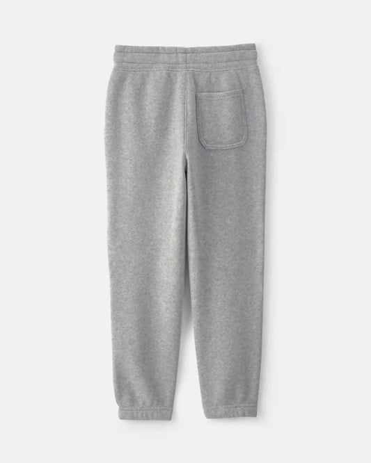 Boys Fleece Joggers - Grey
