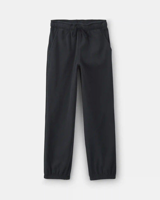 Boys Fleece Joggers - Black
