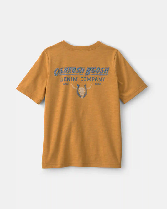 Boys OshKosh Graphic Tee - Gold