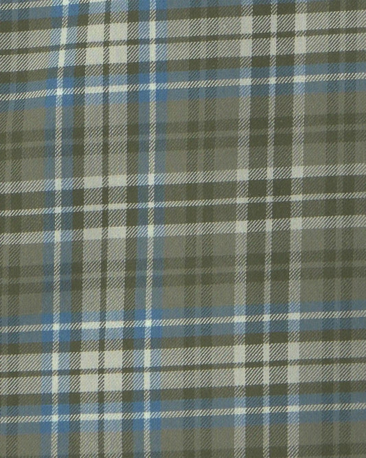 Boys Plaid Button-Down Shirt - Green