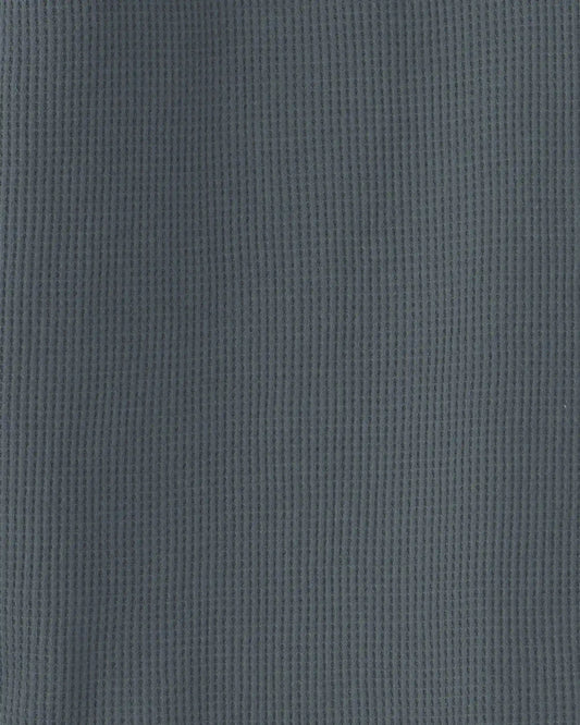 Boys Thermal Long-Sleeve Henley T-Shirt - Teal