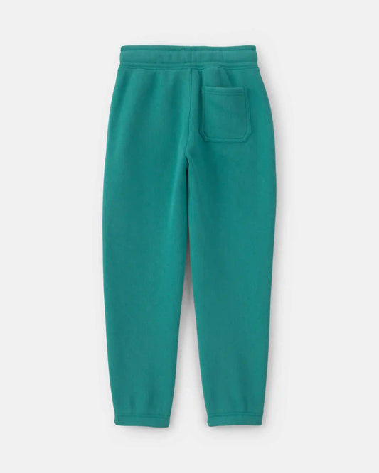 Boys Fleece Joggers - Green