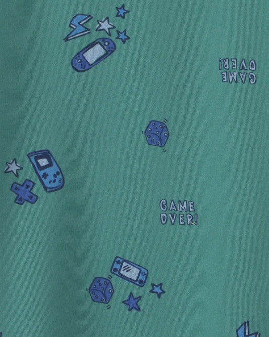 Boys Fleece Pullover Sweatshirt - Green