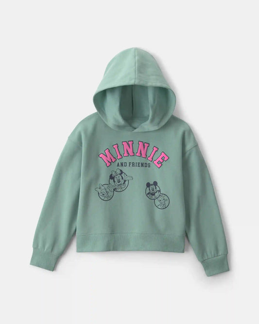 Girls Disney© Minnie Mouse Fleece Hoodie - Green