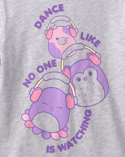 Girls 3-Pack Squishmallow Long-Sleeve Multipack Tops