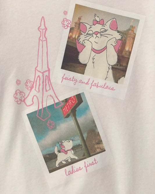 Girls 3-Pack Disney© Marie Long-Sleeve Multipack Tops