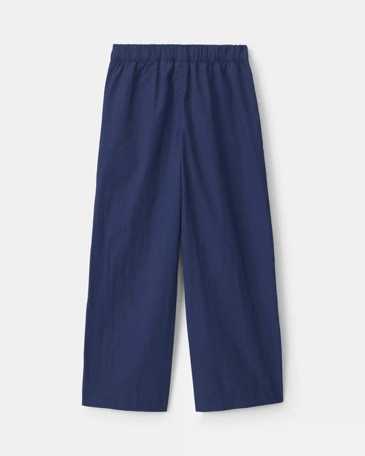 Girls Nylon Track Pants - Navy Blue