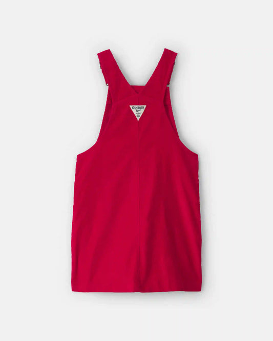 Girls Corduroy Skirtall - Red