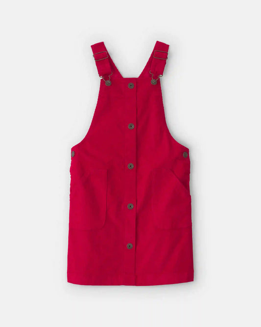 Girls Corduroy Skirtall - Red