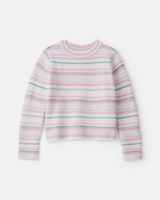 Girls Striped Sweater
