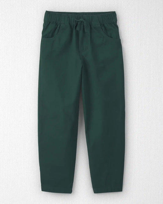 Kids Organic Cotton Baggy Twill Pants