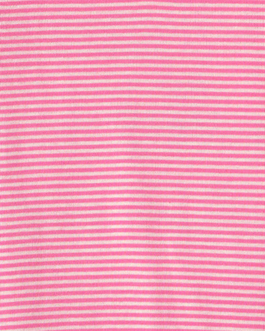Girls 4-Piece Pets 100% Cotton Snug Fit Pajama Set - Pink/Cream