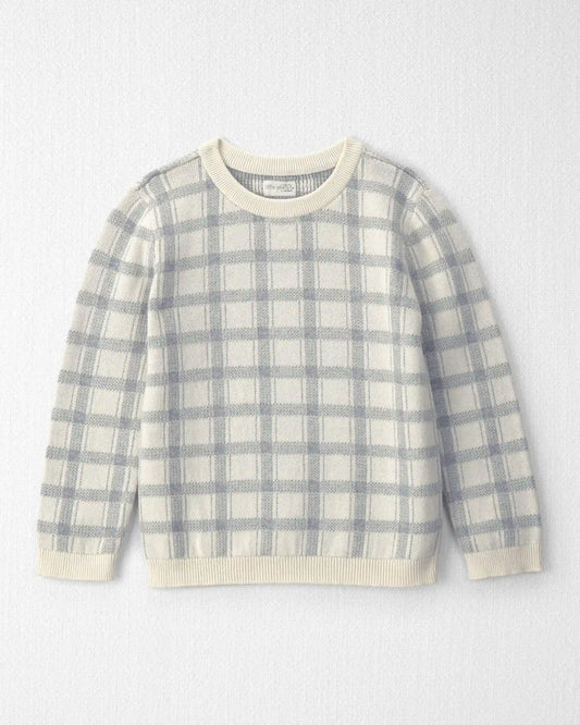 Kids Organic Cotton Sweater Knit Pullover
