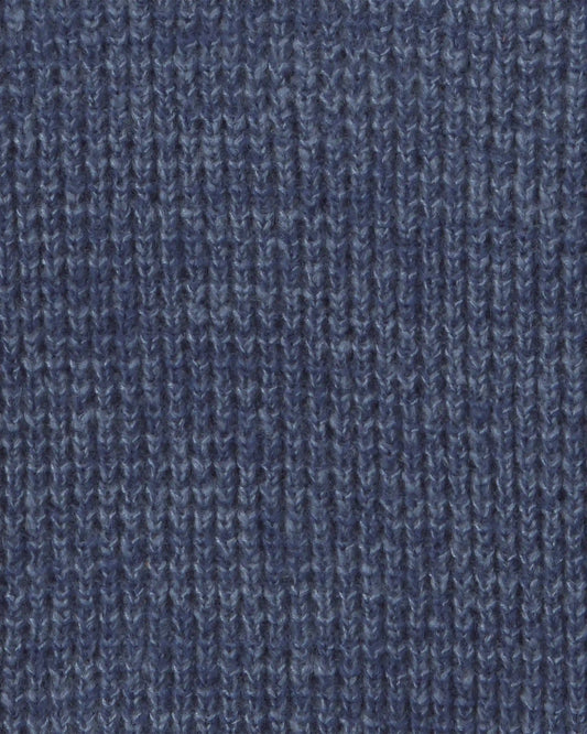 Boys Quarter-Zip Sweater - Navy Blue