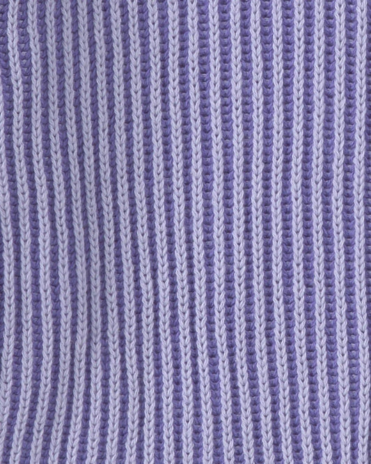 Girls Button-Down Cardigan Sweater - Purple