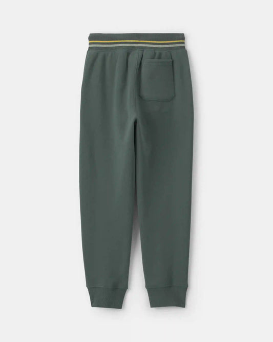 Boys Fleece Pants - Green