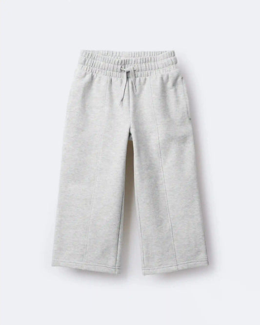 Toddler Girl Linda Wide Leg Pant - Heather Grey
