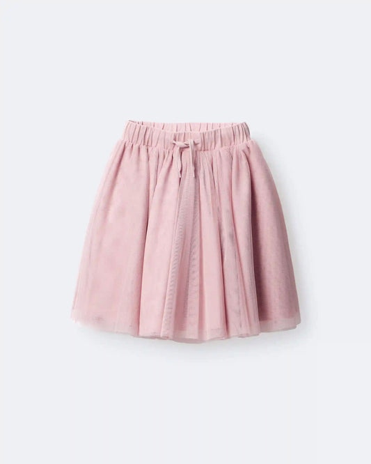 Toddler Girl Avenue Twirl™ Midi Skirt with Tulle - Light Pink