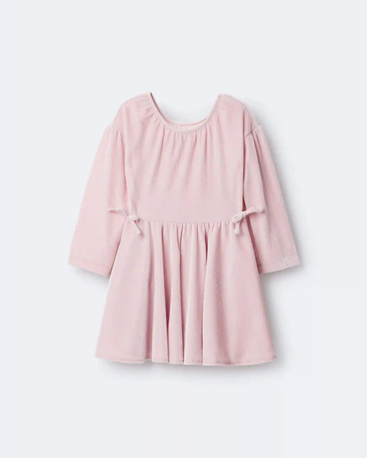 Toddler Girl Velvety Avenue Twirl™ Dress - Light Pink