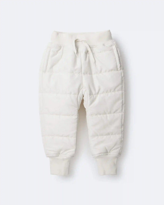 Toddler Ski Jogger Pant - Cream