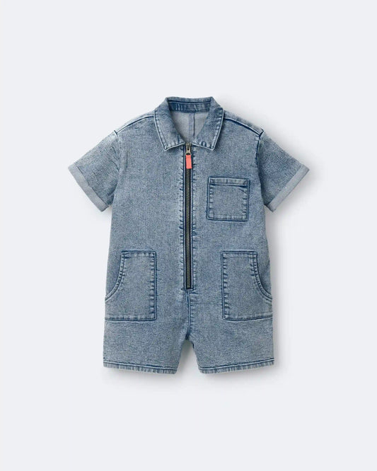 Toddler Girl Day Out™ Romper in Denim