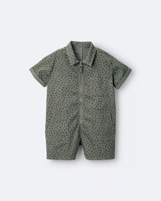 Toddler Day Out™ Romper - Olive