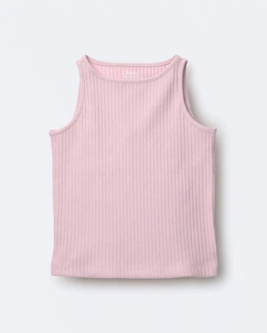 Toddler Girl Ribbed Playtime Tank Top - Light Pink