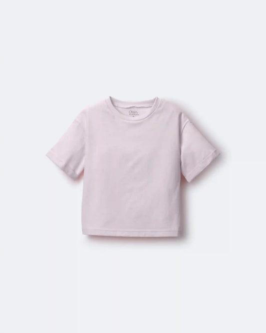 Toddler Rolled Cuff Tee - Light Pink