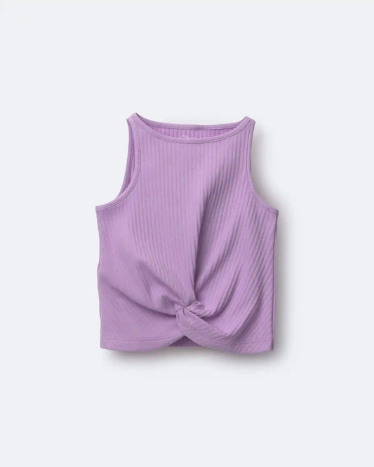 Toddler Girl Tie-Front Tank - Purple