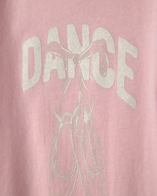 Toddler Girl 'Dance' Long-Sleeve Graphic Tee - Pink