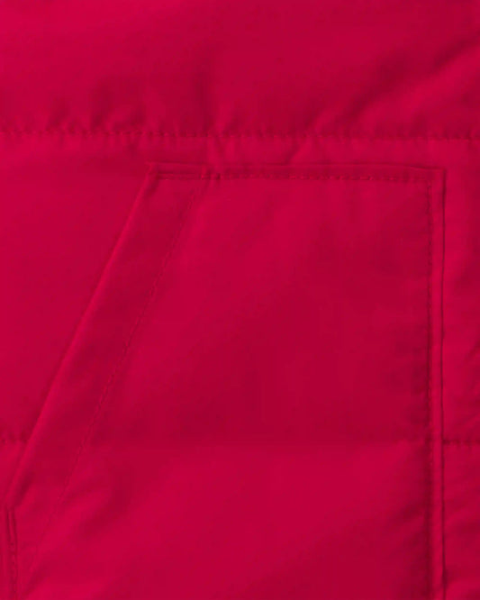 Toddler Boy Zip-Up Vest - Red