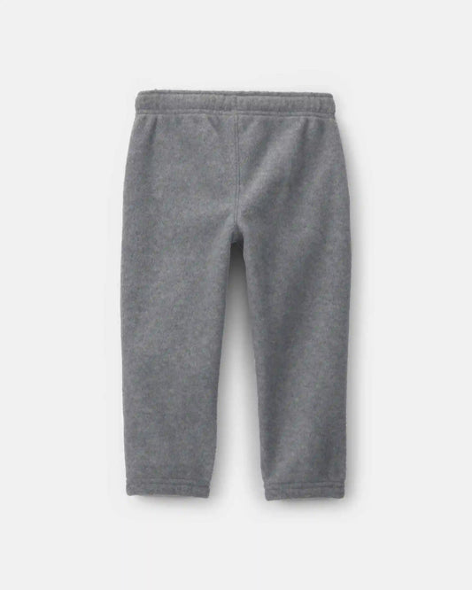 Toddler Boy Fleece Pants - Grey