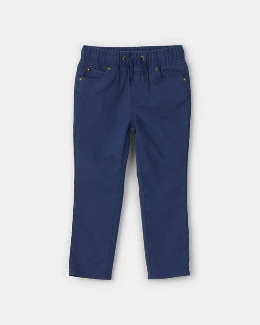 Toddler Boy Pull-On Pants - Navy Blue