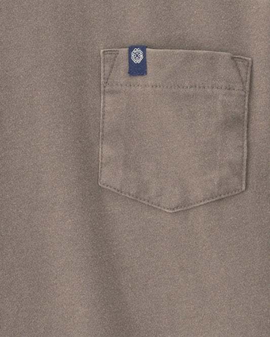 Toddler Boy Mineral Wash Long-Sleeve T-Shirt - Brown