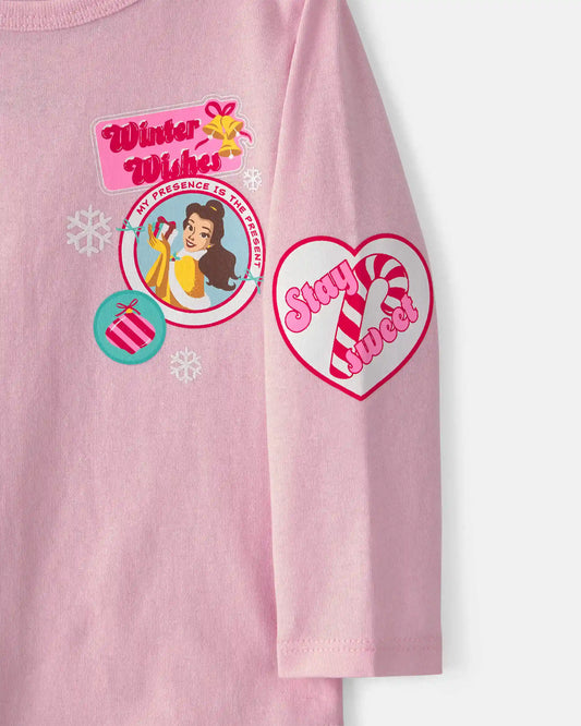 Toddler Girl Disney© Princess Long-Sleeve Graphic Tee - Pink