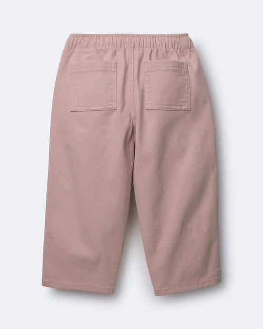 Toddler Girl Pleated Pants - Light Pink