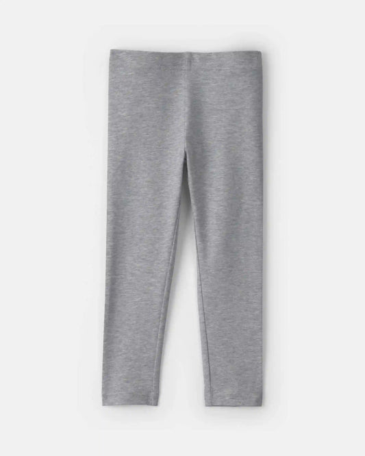 Toddler Girl Pull-On Stretch Leggings - Grey