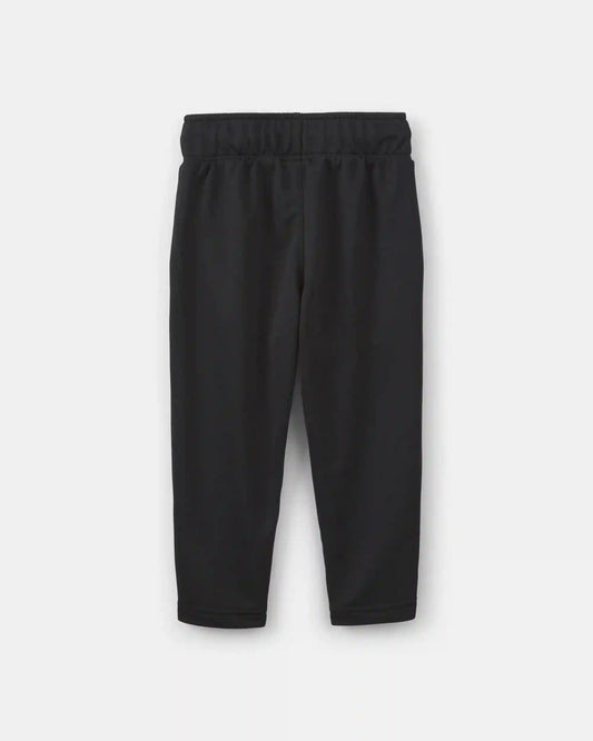 Toddler Boy French Terry Active Pants - Black
