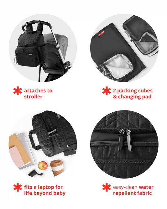 Forma Backpack Diaper Bag - Navy