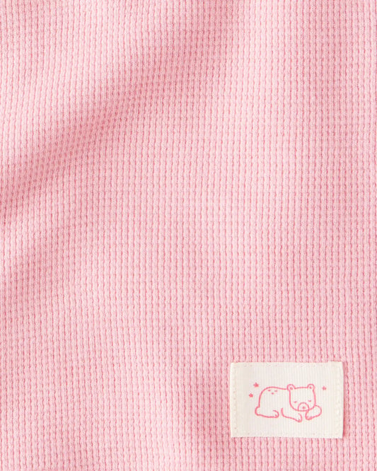 Baby Girl 2-Pack Waffle Knit Blankets - Pink