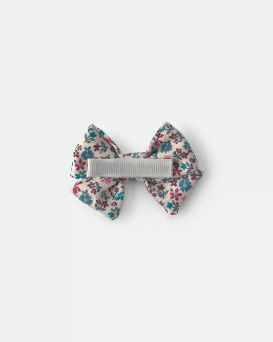 Toddler Girl 2-Pack Bow Floral Hair Clips