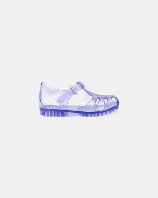 Toddler Girl Clear Sandals - Purple