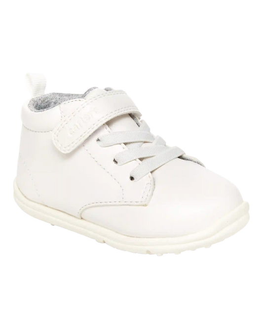 Boys Every Step® First Walker High-Top Sneakers - White