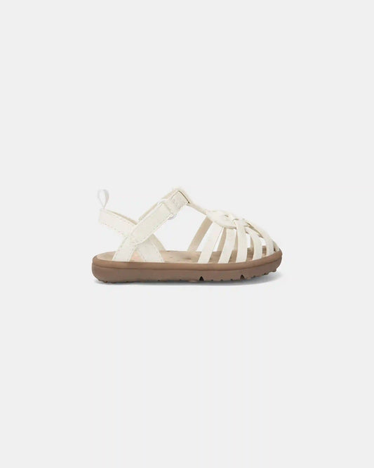 Baby Girl Every Step® First Walker Sandals - White
