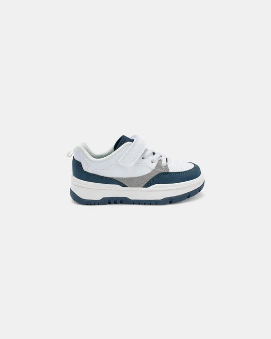 Toddler Boy Casual Sneakers - Navy/White