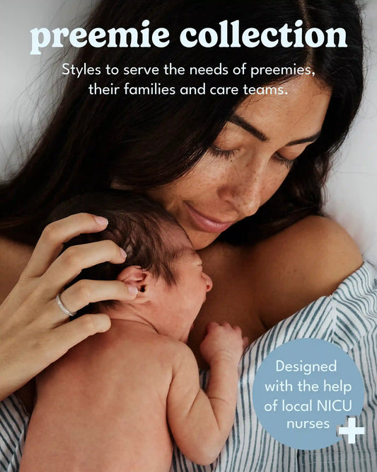 Baby Boy Preemie Sailboat Sleeper Gown